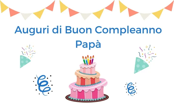Auguri di Buon Compleanno Papà
