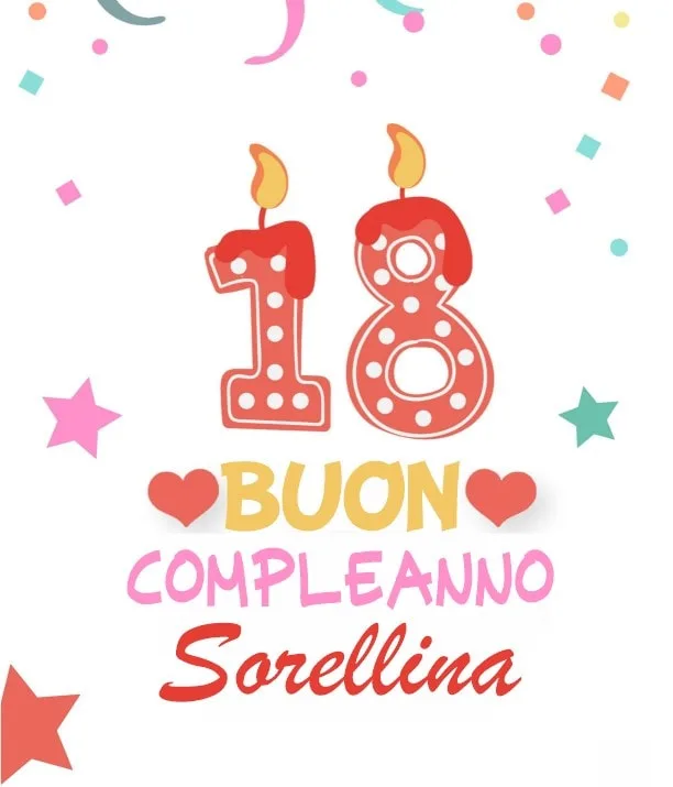 frasi compleanno 18 anni