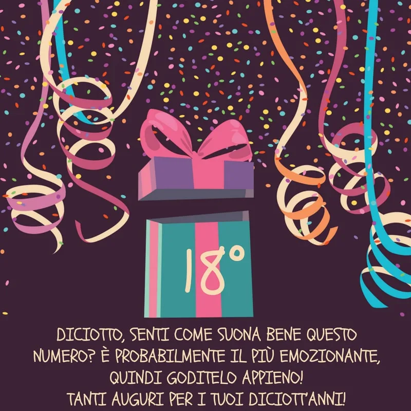 18 anni