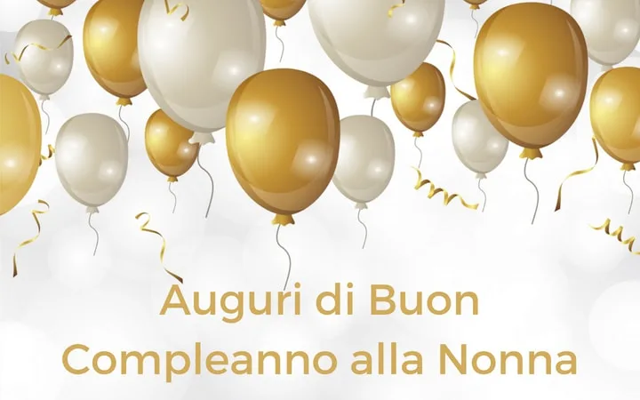 auguri alla nonna