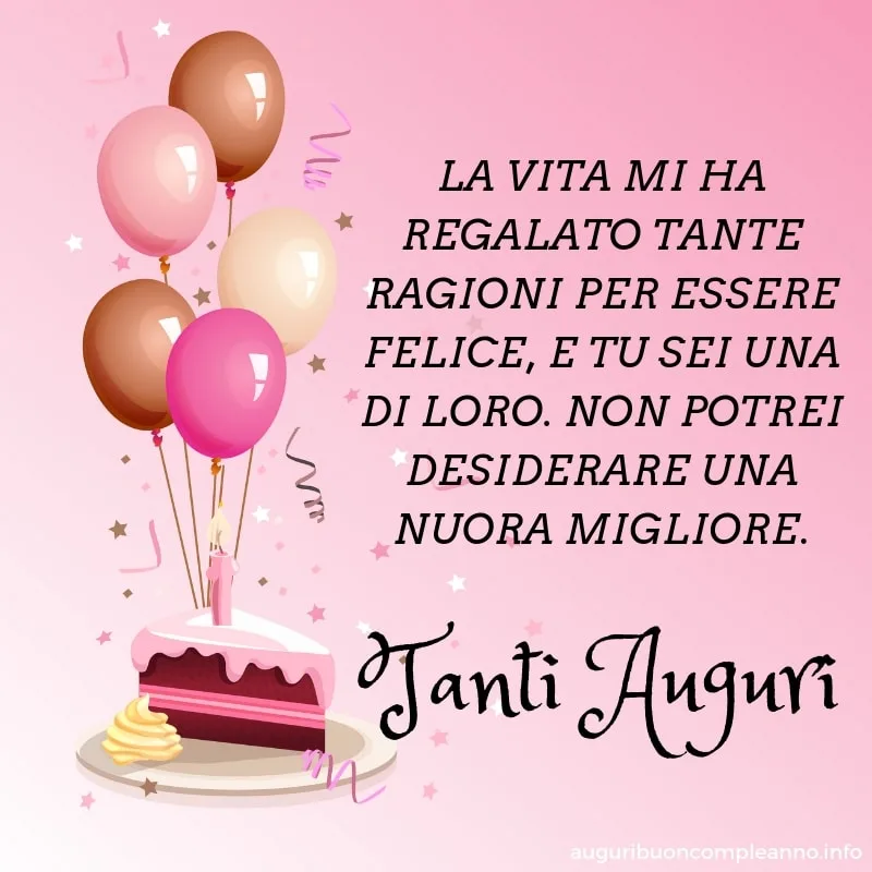 auguri alla futura nuora
