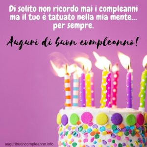 Frasi Di Auguri Di Compleanno Speciali - Auguri Di Buon Compleanno