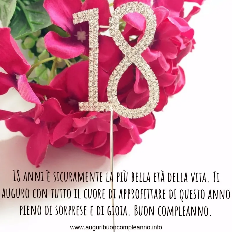 frasi x 18 anni