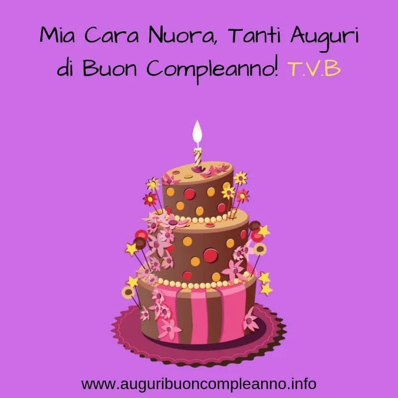 auguri di buon compleanno nuora